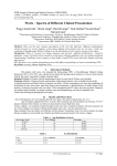 Warts – Spectra of Different Clinical Presentation Pragya kushwaha , Shruti singh