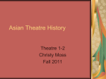 Asian Theatre History