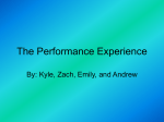 The Performance Experience - IB-English