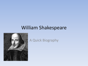 William Shakespeare