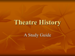 Theatre History - Johnson County Schools