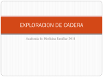 EXPLORACION DE CADERA