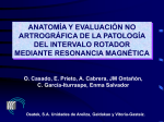 anatomía del intervalo rotador