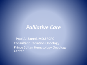 Palliative Care