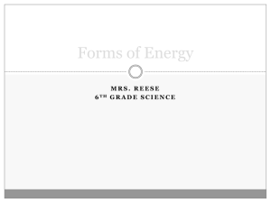 Cornell Style Forms of Energy