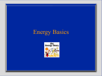 Energy Basics