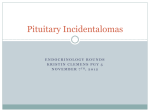 Pituitary Incidentalomas