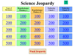 Science Jeopardy