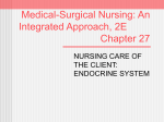 Medical-Surgical Nursing: An Integrated Approach, 2E Chapter 27