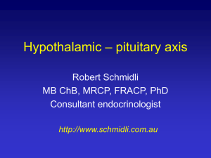 hypothalamic-pituitary axis