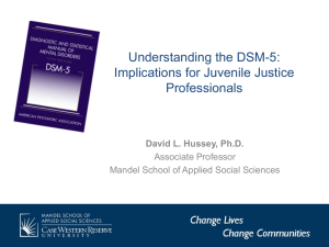 Understanding The DSM-5 Implications for Juvenile