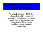 PowerPoint Presentation - The Onset & Course of OCD