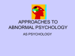 ABNORMAL PSYCHOLOGY