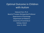 Can Children with Autism Recover?