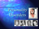 Personality Disorders