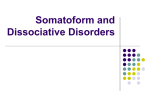 What is Dissociation? - University of Delaware