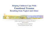 Module V- Abuse and Neglect