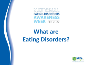 What are Eating Disorders? - National Eating Disorders Awareness