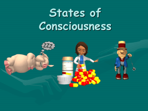 Chapter 7 States of Consciousness