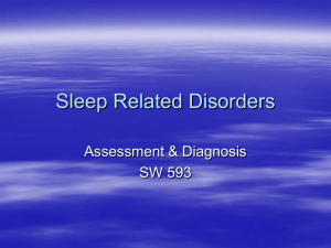 Sleep Related Disorders