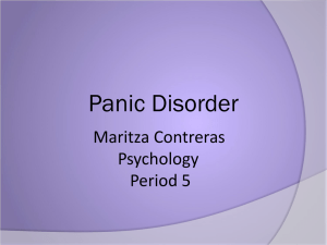 Panic Disorder - Cloudfront.net