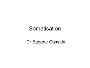 Somatisation medical students