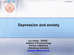 Depression and anxiety Lou haiyan（娄海燕）