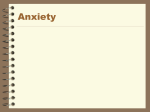 Anxiety