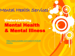 Mental Health Services