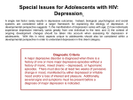Special Issues for Adolescents with HIV