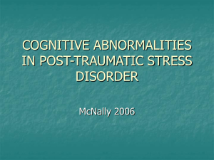 Progress and Controversy in the Study of Posttraumatic Stress