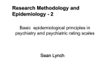 Epidemrating part 2 Dr Sean Lynch 12th April 2013