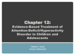 Child and Adolescent Psychopathology