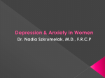 Depression & Anxiety in Women