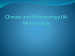 Climate and Meteorology 03: Meteorology