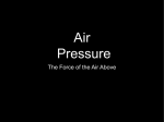 Air Pressure Notes Presentation