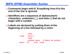 CSE 331. Computer Organization