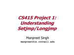 Project 1 - Cornell University