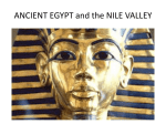 ANCIENT EGYPT and the NILE VALLEY