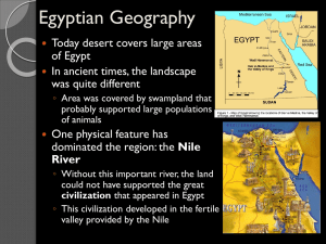 Egyptian Geography