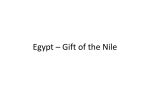Egypt – Gift of the Nile