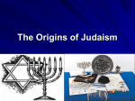 The Patriarchs and the Origins of Judaism