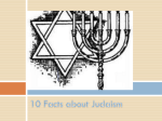10 Facts about Judaism
