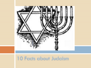 10 Facts about Judaism