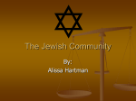 The Jewish Community - ChardonWorldHistoryTextBook