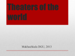 Theaters of the world