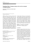 Simulating effects of signage, groups, and crowds on emergent evacuation patterns