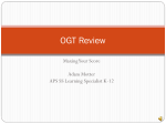 Buchtel OGT Review