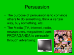 Persuasion Propaganda