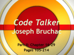 Code Talker Joseph Bruchac